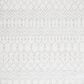 Safavieh Tulum TUL270D 6"7" Round Ivory and Light Grey Area Rug, , large