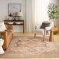 Nourison Vintage Washables Coral and Mint 4" x 6" Area Rug, , large