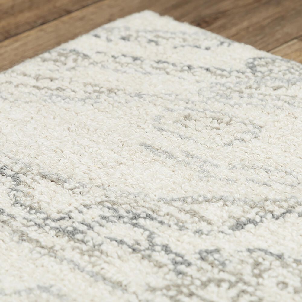 RIZZY Harmony Abstract 8&#39;9&quot; x 11&#39;9&quot; Ivory Area Rug, , large