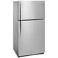 Whirlpool 21 Cu. Ft. 33" Wide Top Freezer Refrigerator in Fingerprint Resistant Stainless Steel, , large
