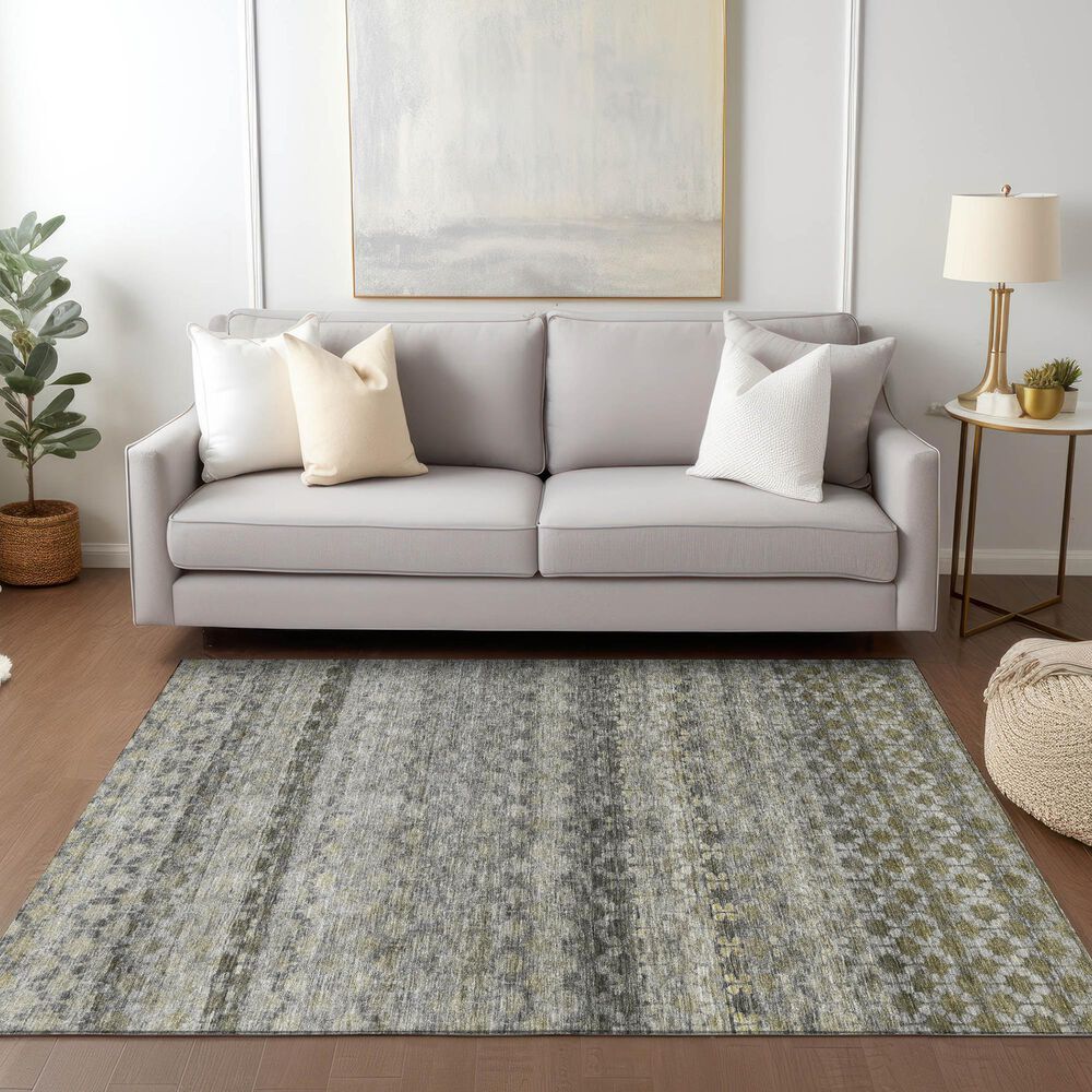 Dalyn Rug Company Burano BU6 8&#39; x 10&#39; Pewter Indoor/Outdoor Area Rug, , large