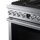 Dacor 36" Professional Gas Range in Silver Stainless Steel, , large