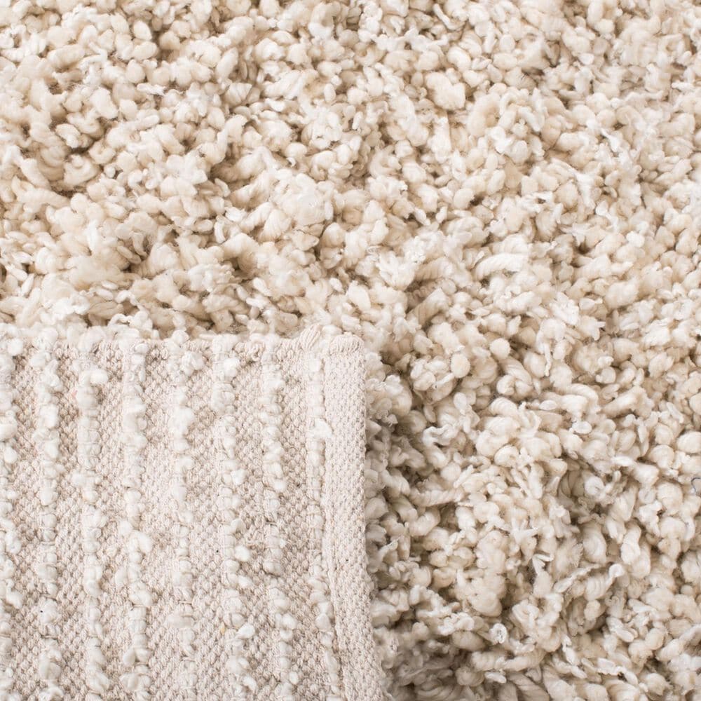 Safavieh Sheep Shag SSG212A 5&#39; x 8&#39; Ivory Area Rug, , large