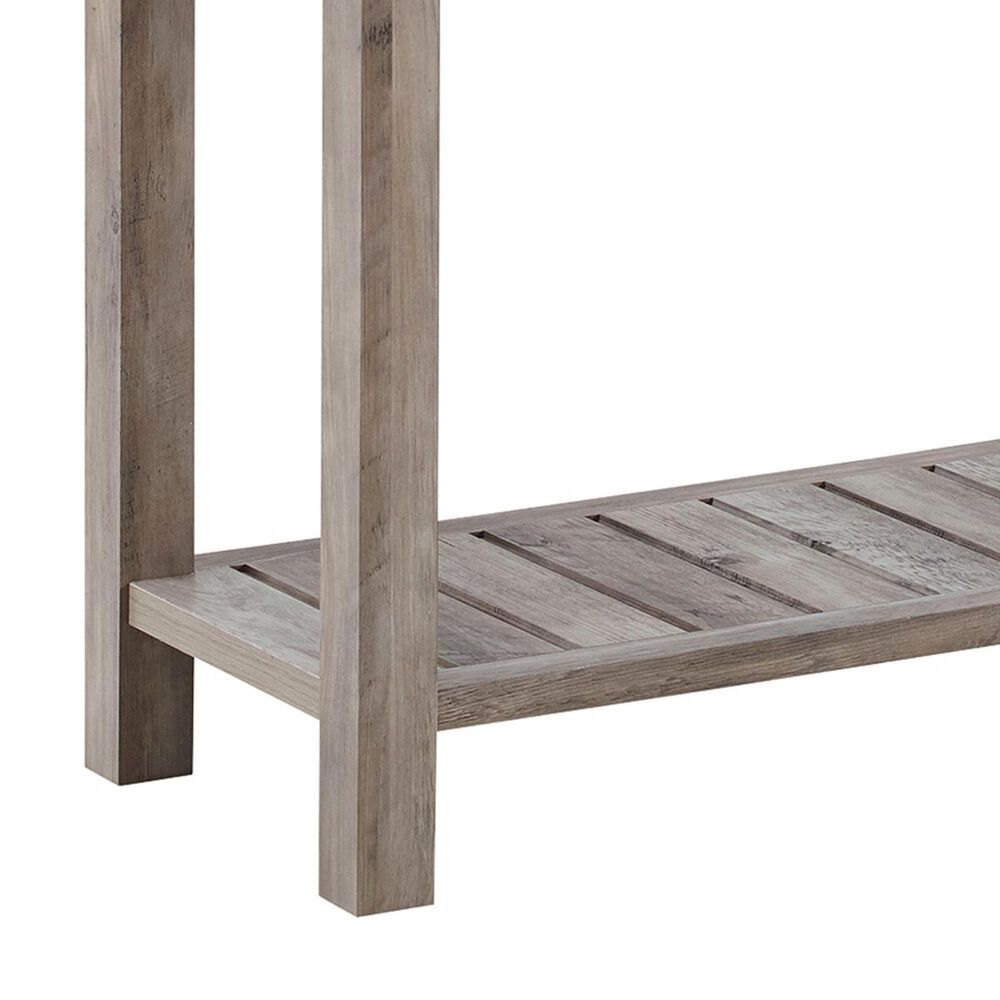 Walker Edison 48&quot; Entryway Table in Grey Wash, , large