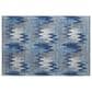 Dalyn Rug Company Soft Essentials Chevron Denim 2"6" x 3"10" Area Rug, , large