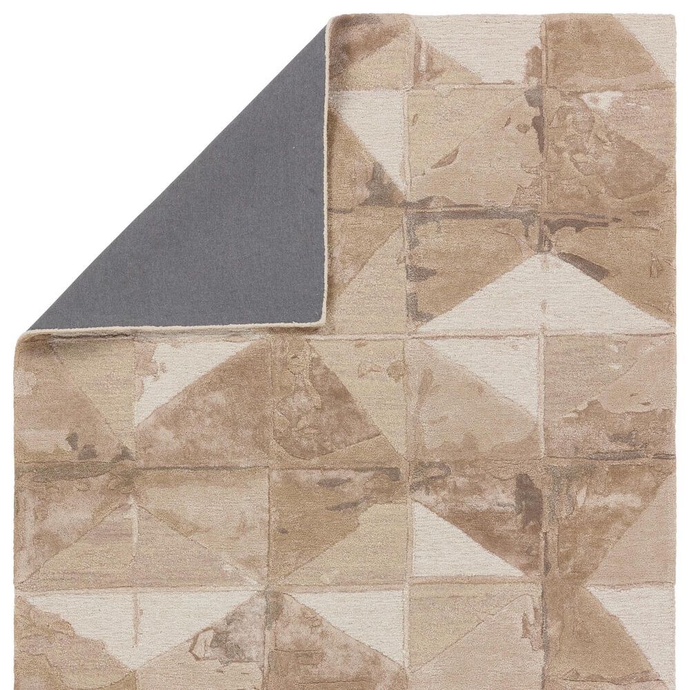 Jaipur Fragment Agate Tan and Taupe 10' x 14' Area Rug, , large