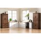 HOMLUX 71" Tall Kitchen Pantry Cabinet with 3 Pull Out Cabinet Organizers in Brown, , large
