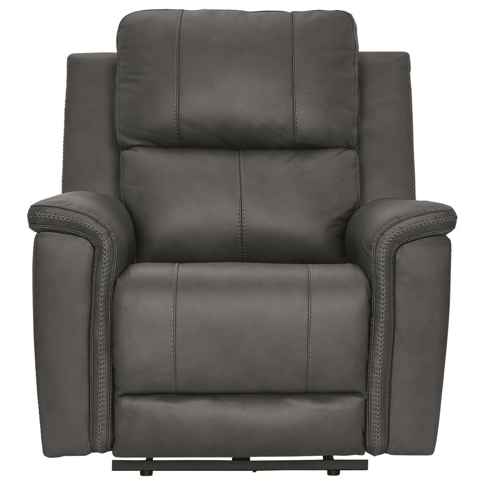 Ashley Bleckley Power Recliner with Adjustable Headrest in Anchor, , large