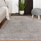 Central Oriental Geneva Shag 5" x 7" Zinc Area Rug, , large