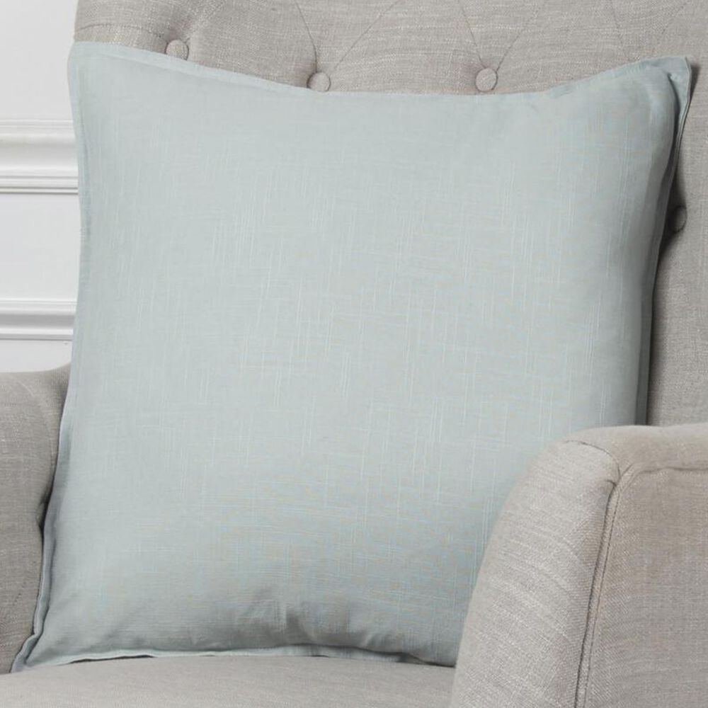 Rizzy Home 20" x 20" Pillow Cover in Aqua, , large