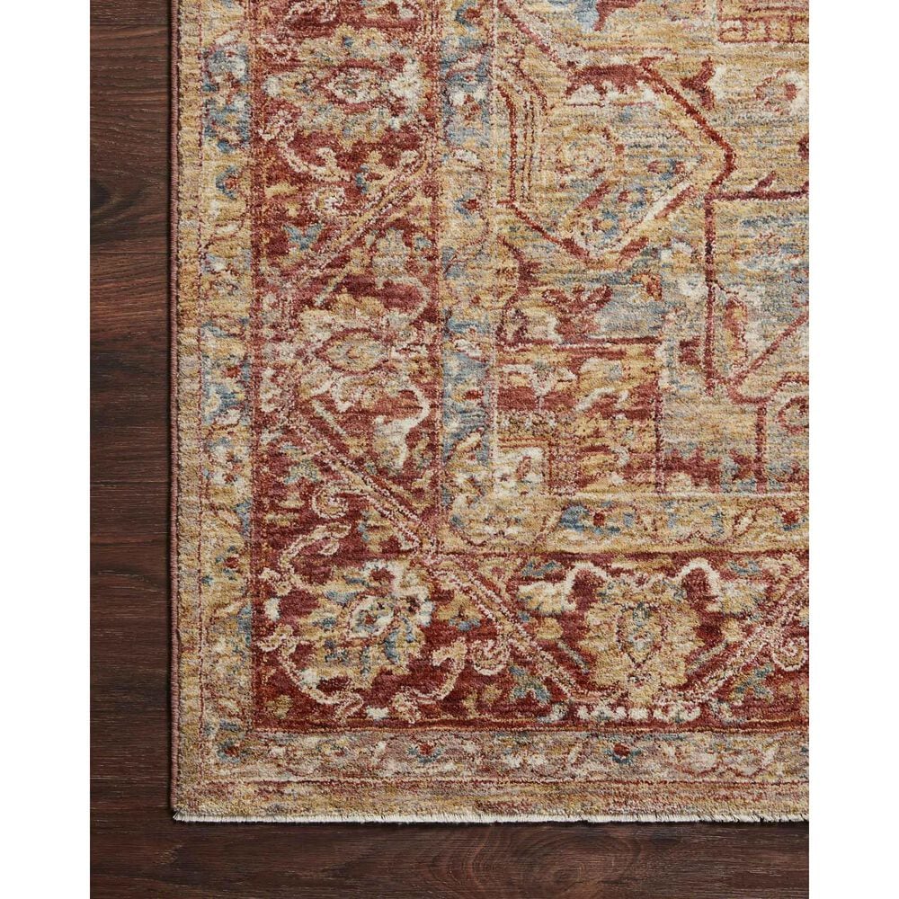 Loloi Gaia 4&#39; x 5&#39;7&quot; Gold  Area Rug, , large