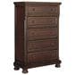 Millenium Porter 5 Piece King Storage Bedroom Set in Rustic Brown, , large
