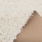 Central Oriental Geneva Shag 5" x 7" Buff Area Rug, , large