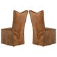Uttermost Delroy Armless Chair Set of Two in Brown, , large