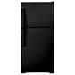 GE Appliances 19.2 Cu. Ft. Top Freezer Refrigerator with Reversible Door in Black, , large