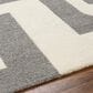 Surya Brook BKO2302 2" x 3" Beige and Charcoal Area Rug, , large