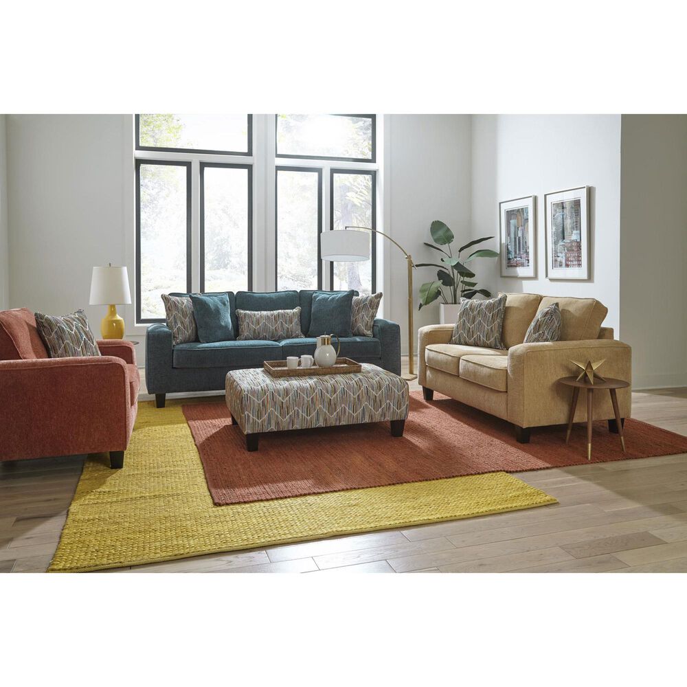 Albany Furniture Lexington Loveseat in Daffodil NFM