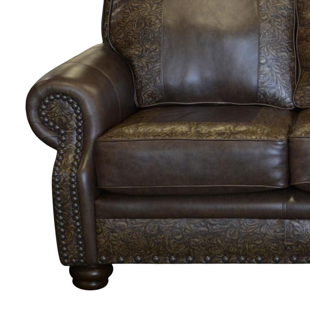 Vintage Leather Leather Sofa in Jupiter Truffle, , large