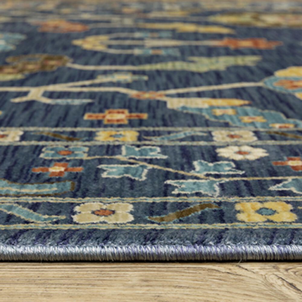Oriental Weavers Francesca FR03F 2&#39; x 3&#39; Blue Area Rug, , large