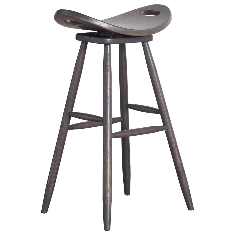 Fleming Furniture Co. Saddle Swivel Stool in Mineral, , large