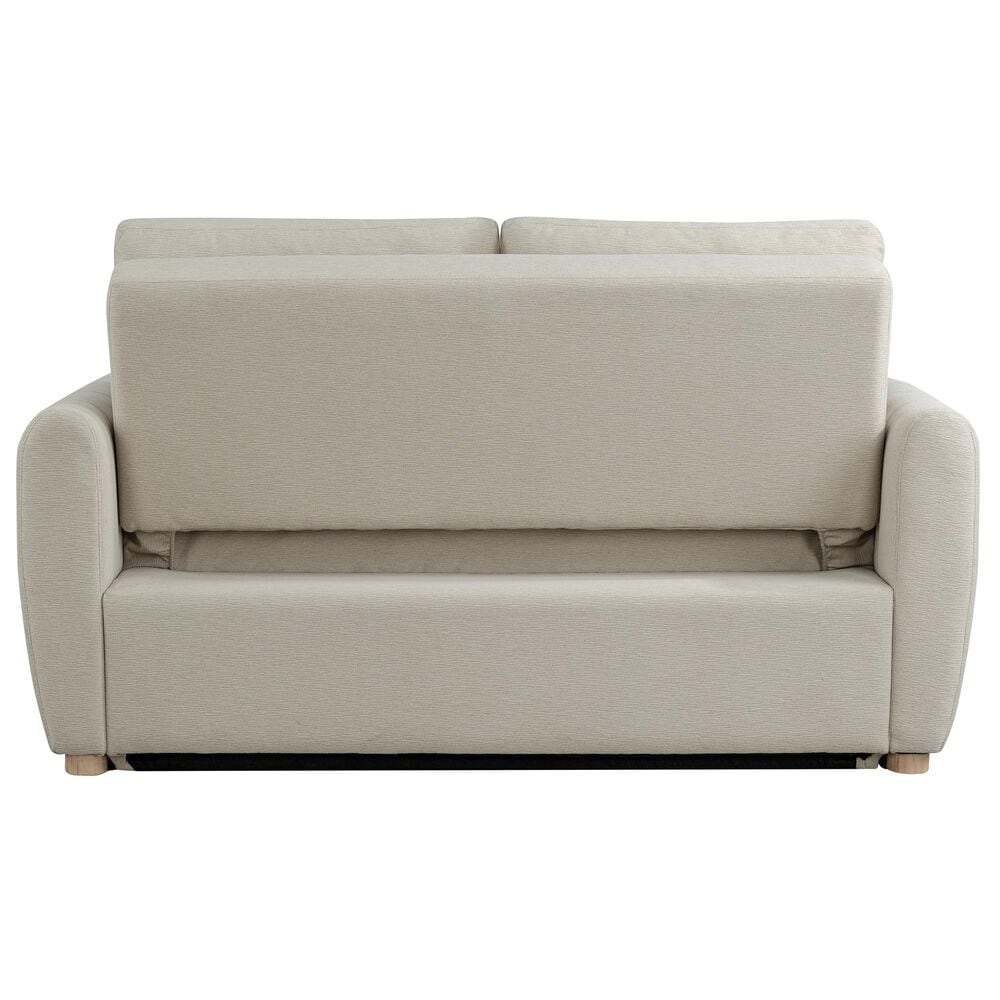 Lifestyle Solutions Galloway Convertible Loveseat in Beige, , large