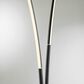 Lite Source Monita 2-Lite LED Floor Lamp in Black, , large