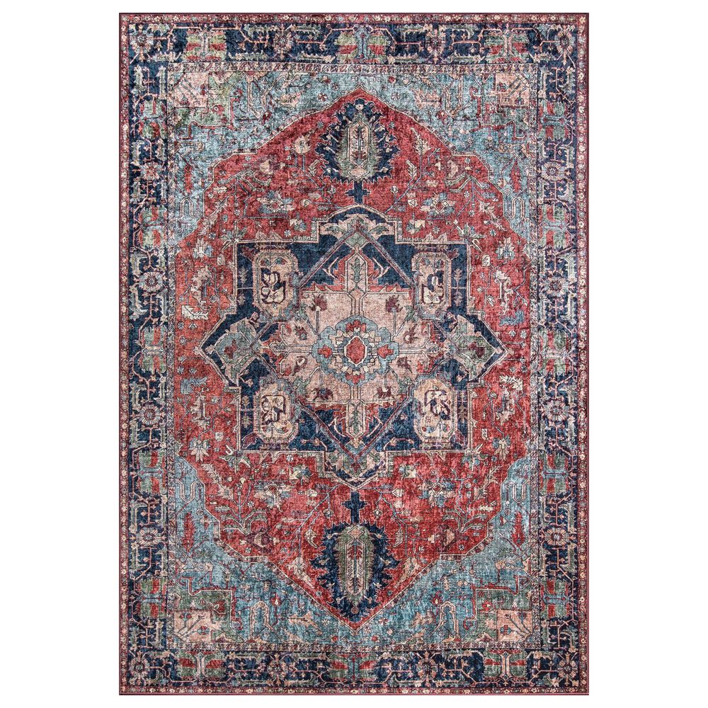 Momeni Karachi KAR-3 3"6" x 5"6" Multicolor Area Rug, , large