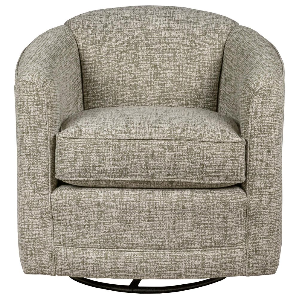 Smith Brothers Swivel Glider Chair in Green, , large