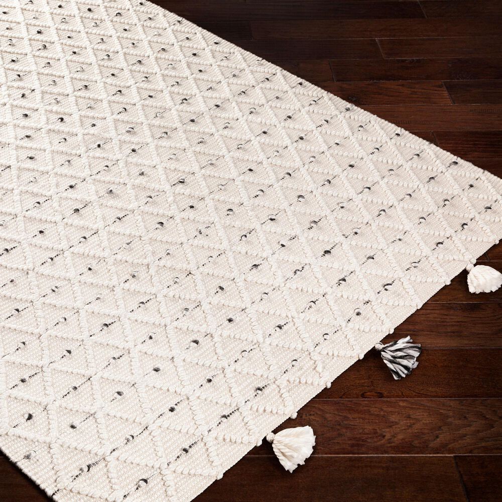 Surya Azalea 10&#39; x 14&#39; Ivory, Black and Gray Indoor/Outdoor Area Rug, , large