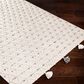 Surya Azalea 10" x 14" Ivory, Black and Gray Indoor/Outdoor Area Rug, , large