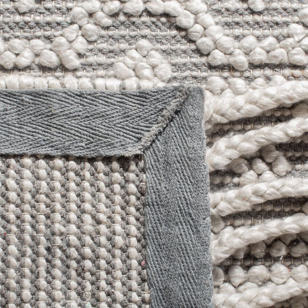 Safavieh Natura NAT318F 6&#39; Square Grey Area Rug, , large