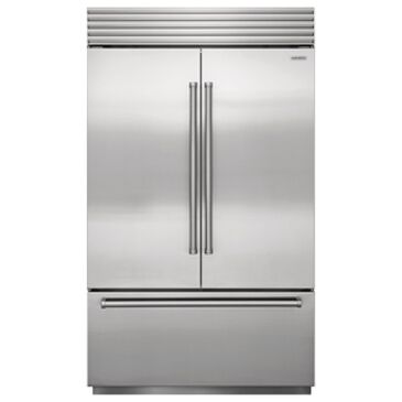 Sub Zero Classic 28.9 Cu.Ft. French Door Refrigerator with Internal Dispenser in Stainless Steel, , large