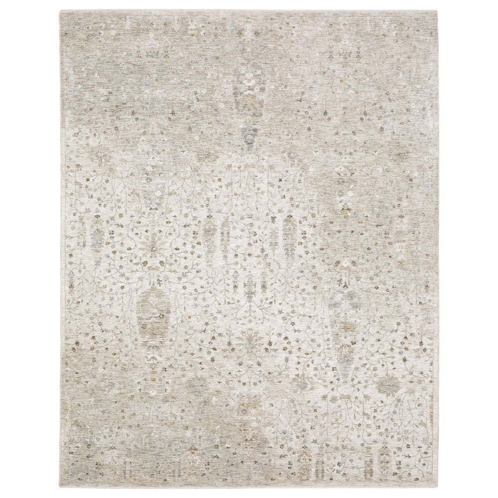 Oriental Weavers Avalon Ivory and Beige 3"2" x 5"Area Rug, , large