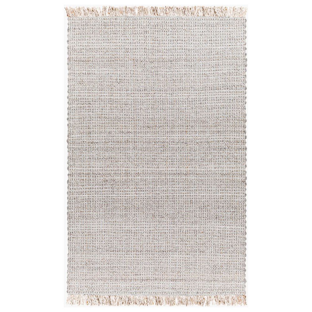 Surya Sara Gray, Brown, Black, Cream and Dark Brown 10" x 14" Area Rug, , large