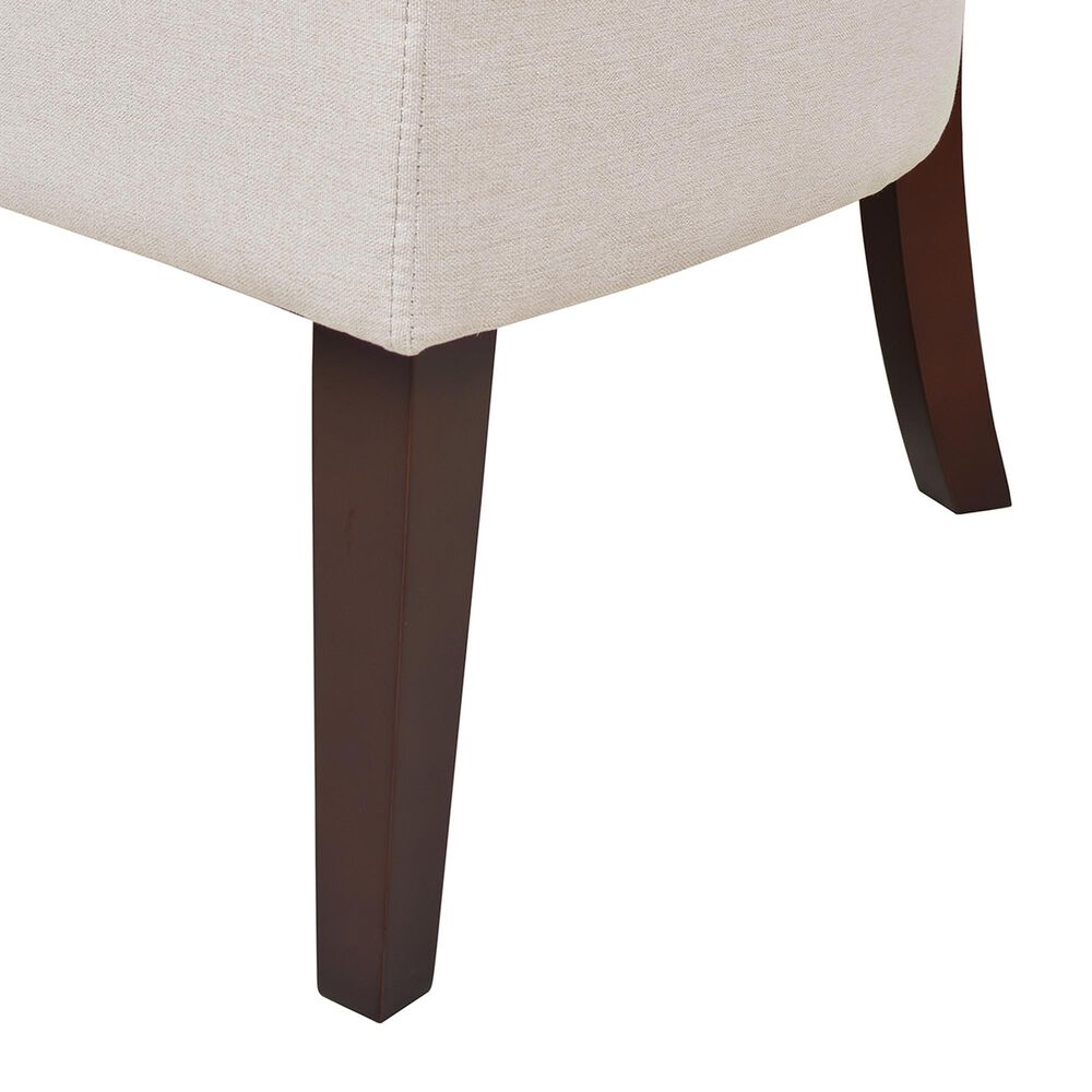 Jennifer Taylor Home Jared Stationary Settee in Sky Neutral Beige NFM