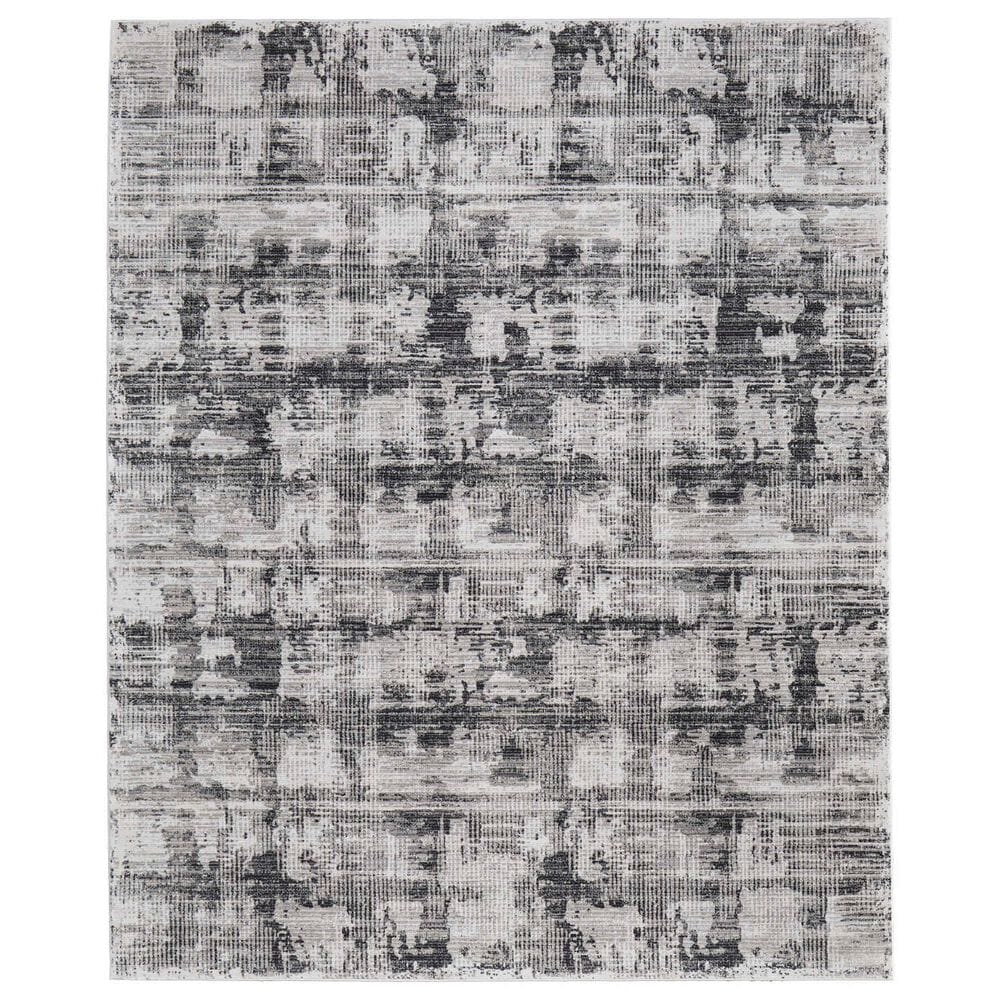Feizy Sonora 2" x 3" Gray and Ivory Area Rug, , large