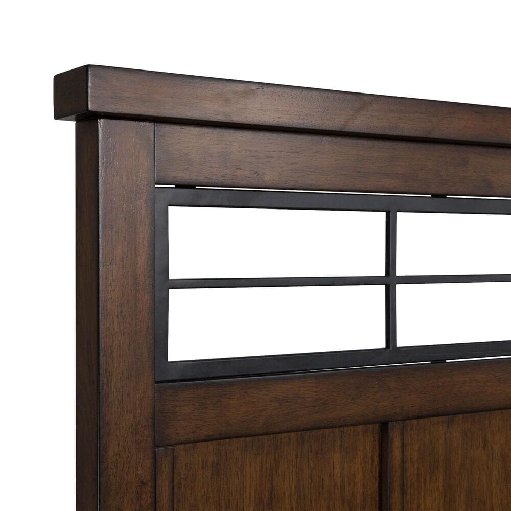 Ashley Taffenbrook Queen Storage Bed in Medium Brown, , large