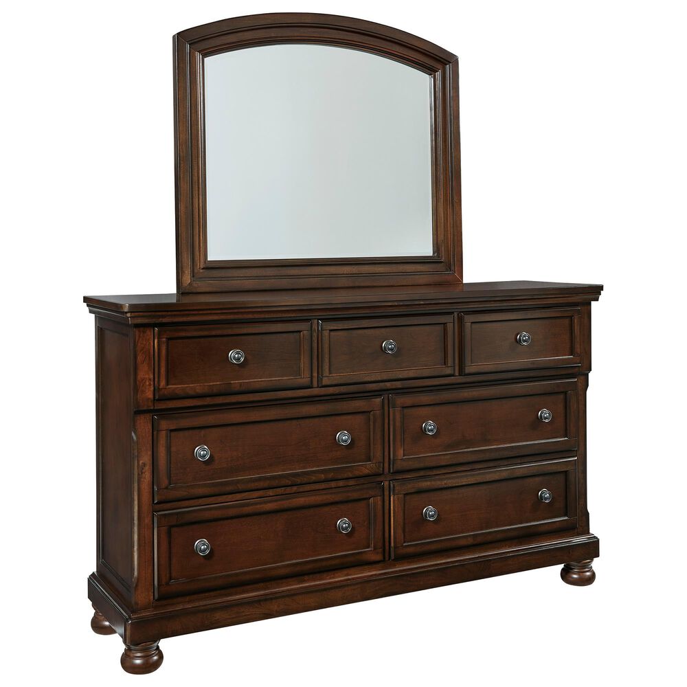 Millenium Porter 5-Piece Queen Storage Bedroom Set in Rustic Brown, , large