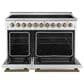 Forno Paolo 48" Freestanding Electric Range in White, , large