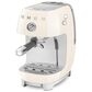 SMEG Espresso Manual Coffee Machine with Grinder in Cream, , large