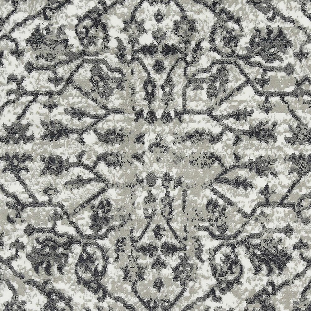 Amer Rugs Alpine 7&#39;10&quot; Round Dark Gray Area Rug, , large