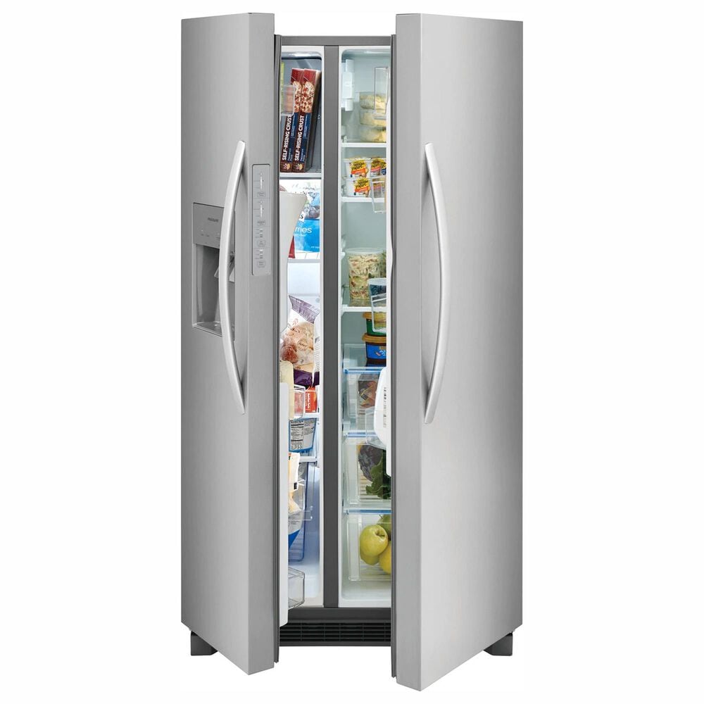 Frigidaire 36&quot; Counter-Depth Side-by-Side Refrigerator in Stainless Steel, , large