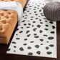 Surya Moroccan Shag MCS-2307 2"7" x 7"3" Black and White Runner, , large
