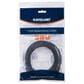 Intellinet 14" Network Cable, Cat6, UTP in Black, , large