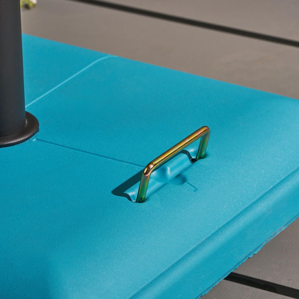 Noble House Hayward Patio Umbrella Holder in Teal, , large