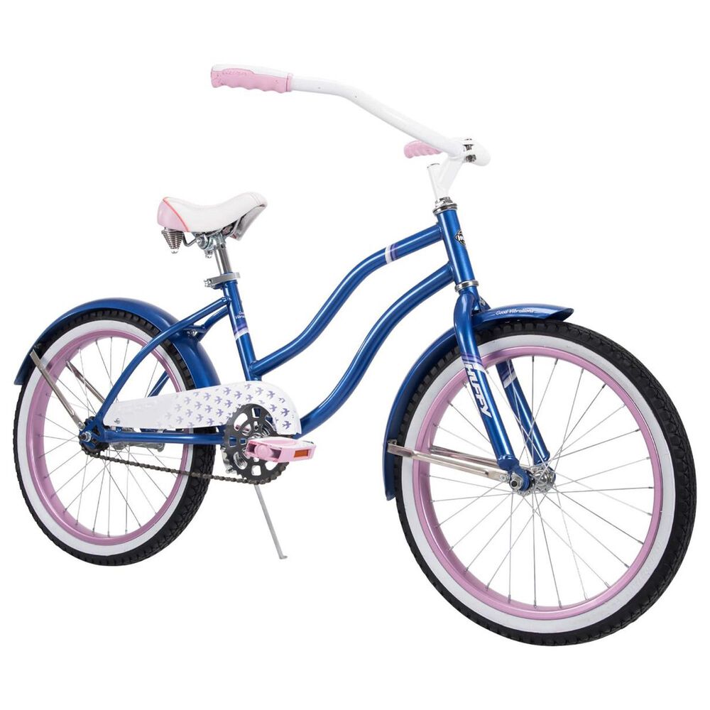 Huffy 20" Good Vibrations Kid Cruiser Bike in Purple, , large