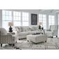 Xenia Whisper Fog Stationary Sofa in Basic Wool, , large