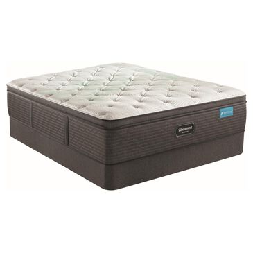 Beautyrest Harmony Cruz Bay Plush Pillow Top King Mattress with High Profile Box Spring, , large