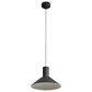 Golden Lighting Faroe 13" 1-Light LED Pendant in Flecked Black and Grey, , large