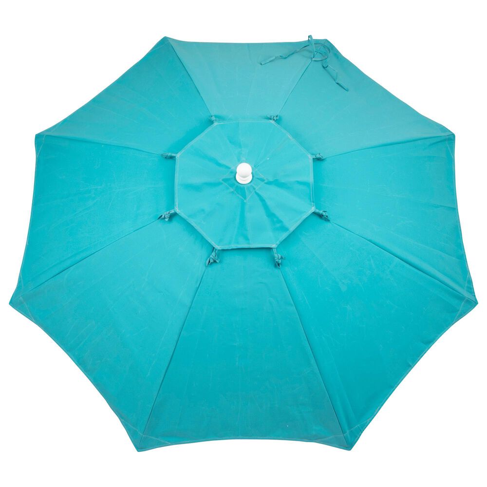 Floating Luxuries Kai Luxury 7.5&#39; Octagonal Fiberglass Market Pool Umbrella in Aruba, , large